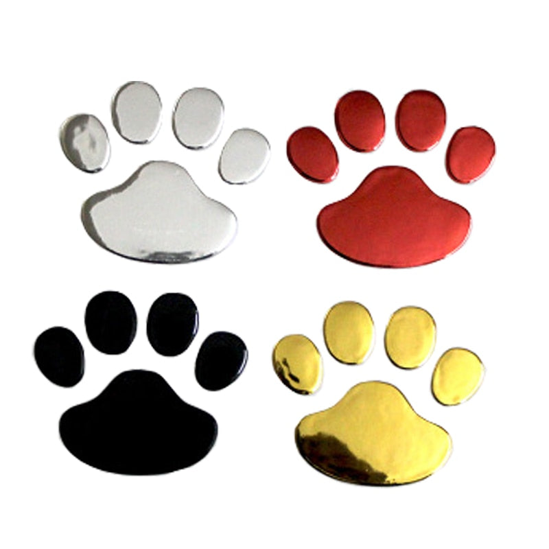 Paw Foot Prints Stickers