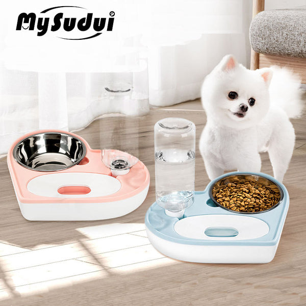 Detachable Stainless Steel Pet Food and water Bowl