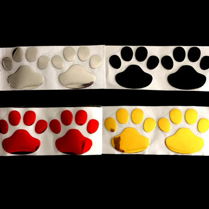 Paw Foot Prints Stickers