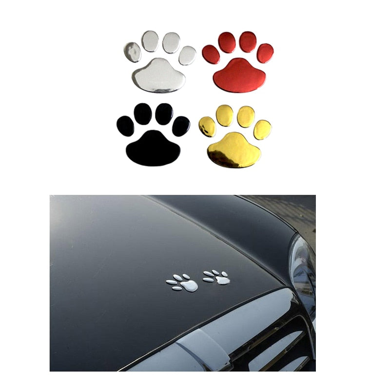 Paw Foot Prints Stickers