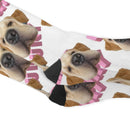 Personalized Dog Face Photo Socks