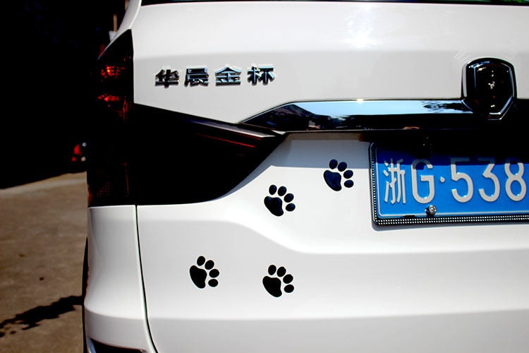 Paw Foot Prints Stickers