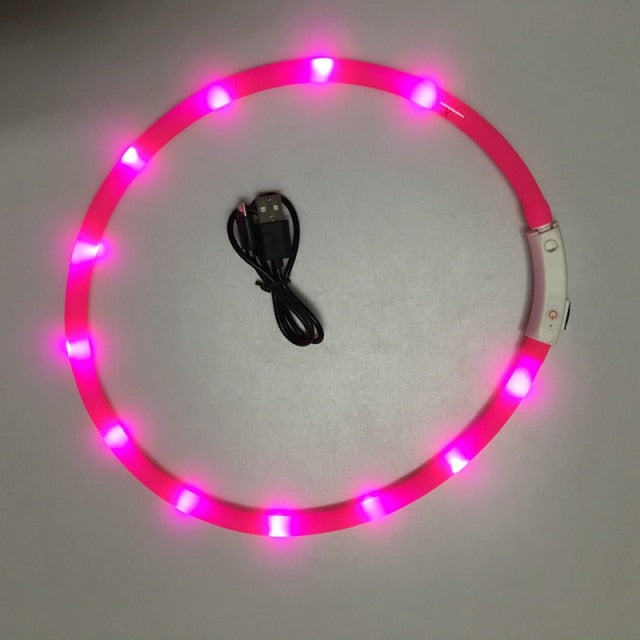 LED Glowing Dog Collar