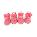 S-XXL Winter Warm Shoes for Dogs 4Pcs/Set